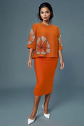 BL003 BANDAGE SKIRT (BLUE, BLK, ORANGE, VIOLET)