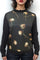 LS63006 RUFFLE NECK SWEATER