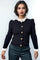 JS0005 DELUXE RUFFLE SWEATER (BLK, WHT)