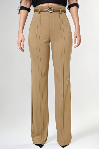 PN0011 FRONT POCKETS STRETCH PANTS