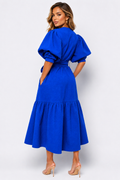 T2324 DRESS (RED, BLK, BLUE)