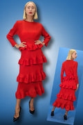 N1012 DRESS (BLK, RED, YELLOW)