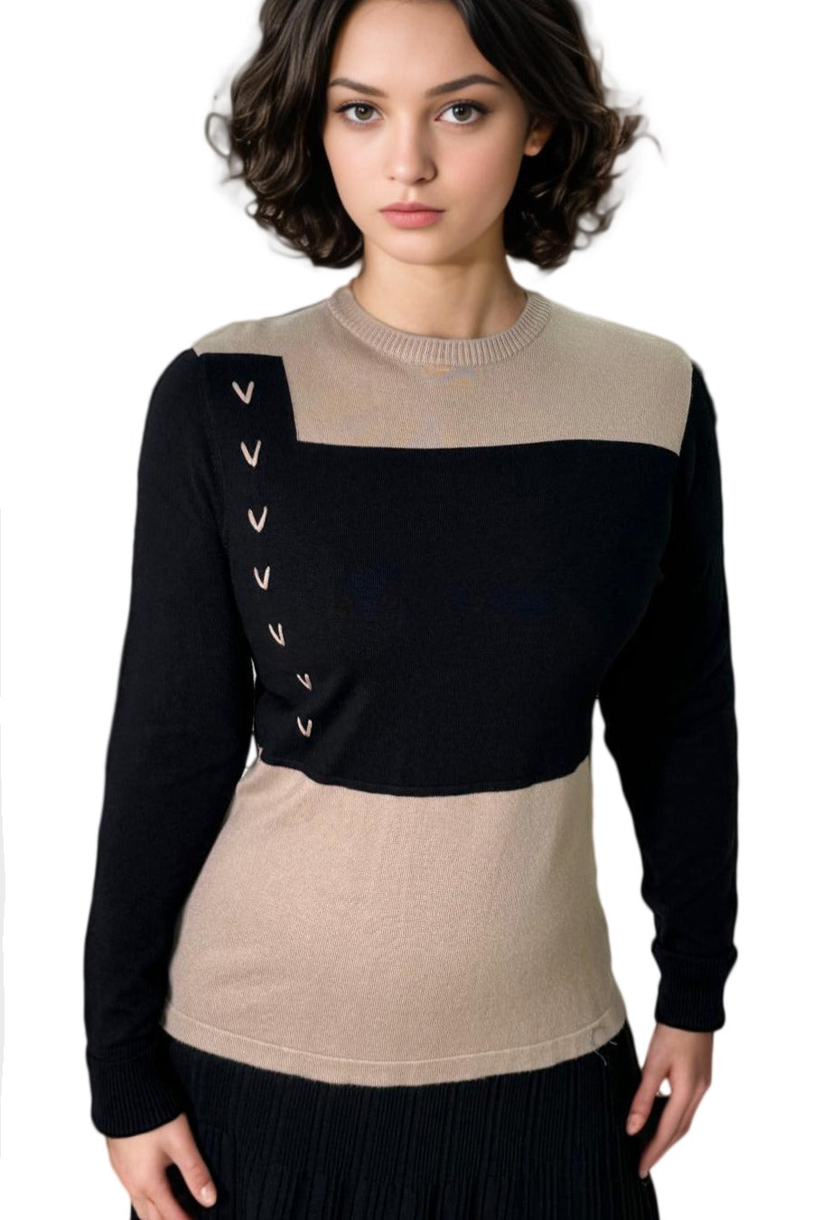 LS61019 SWEATER TOP