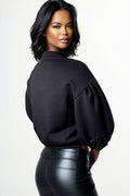 E7201 CROP SWEATER