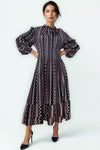 X7727 NECKTIE DRESS