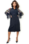 T2304 DRESS (WHT, BLK)