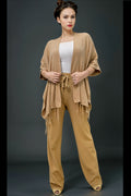 FL2007 PANCHO TOP (BLK, KHAKI)