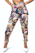 D1005 CARTOON CAPRI PANTS