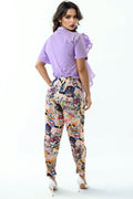 D1005 CARTOON CAPRI PANTS