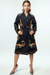 T2442 DOUBLE BREASTED BLAZER DRESS