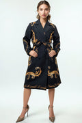 T2442 DOUBLE BREASTED BLAZER DRESS