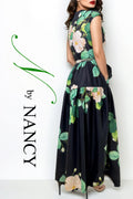 T8336A CAP SLEEVE DRESS