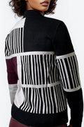 LS61078 STRIPED SWEATER