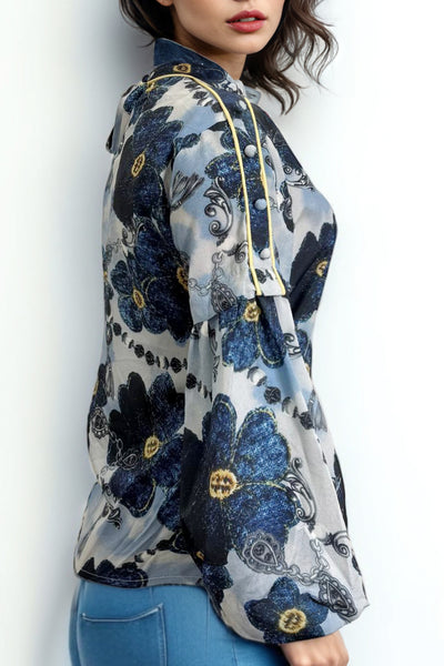 GF8257 FLORAL TOP