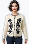 JS0017 CROCHET CARDIGAN SWEATER