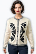 JS0017 CROCHET CARDIGAN SWEATER