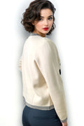 JS0017 CROCHET CARDIGAN SWEATER