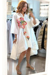 S256 DRESS (WHT, LT. PINK)