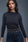 LS62036 SWEATER (WHT, BLK)