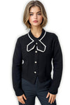 JS0011 BOW NECK SWEATER