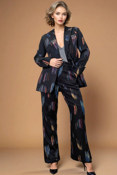 A95124 CRYSTAL JACKET / PANT SET