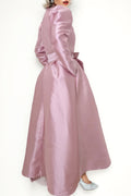 T2568 RHINESTONE NECKLINE DRESS (PINK, WHT, BLK, NAVY)