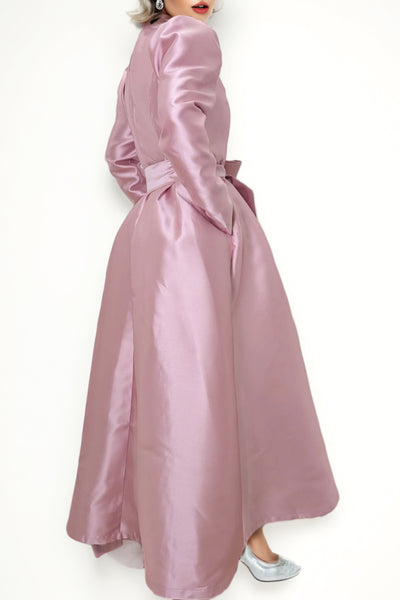 T2568 RHINESTONE NECKLINE DRESS (PINK, WHT, BLK, NAVY)