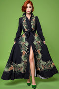 GF1236 FOLIAGE BUTTON DOWN DRESS