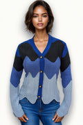 SA5062 SWEATER (GRN, BLUE)