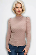 LS63022 SWEATER (PINK, BLUE)