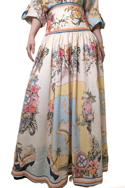 GF1163 TOP / SKIRT SET