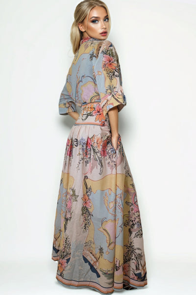 GF1163 TOP / SKIRT SET