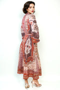 GF1138 BUTTON DOWN FLORAL DRESS