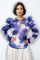 T8872 PUFF SLEEVE TOP (PINK, GRN, BLUE)