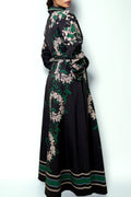E8038 FLORAL SHIRT DRESS