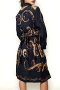 T2442 DOUBLE BREASTED BLAZER DRESS