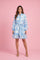 A95056 ORGANZA MINI SHIRT DRESS