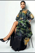 A95126 BUTTON DOWN DRESS