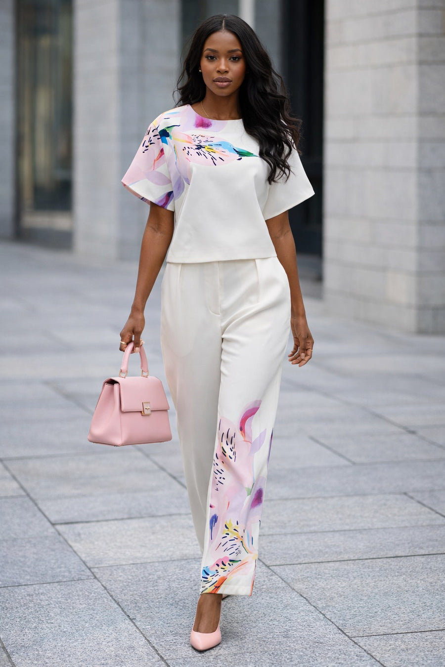 B1098 PARADISE PANT SET