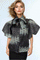 CH0115 TIE NECK POLKA DOT TOP