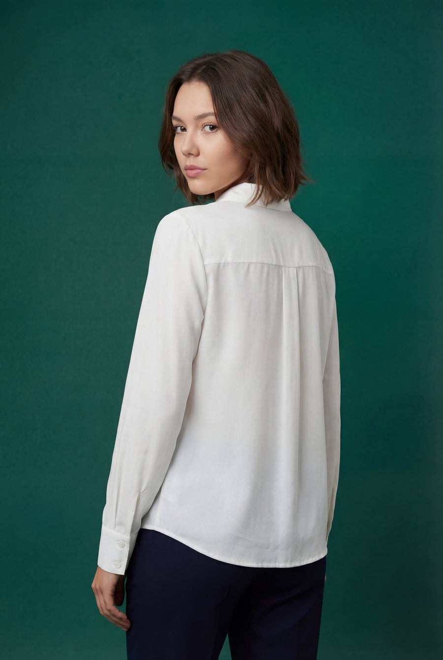 CH0249 BOTANICAL PRINT TOP