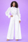 B1079A WIDE LEG PALAZZO PANTS (LILAC, WHT)