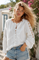 NY0075 EYELET EMBROIDERY TRIM TOP
