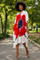 S3186 GARDEN HI-LOW MIDI DRESS
