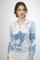 SK032 TIE DYE CARDIGAN SWEATER