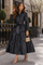 S3159 ELEGANT TIERED MAXI DRESS