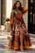 A96209 HERITAGE PRINT MIKADO MAXI DRESS