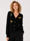 ZL602 GRAIN FLORAL CARDIGAN SWEATER