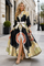 TL0018 BAROQUE MANDARIN COLLAR MIKADO MAXI DRESS