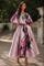 CH9008 FLORAL PUFF SHORT SLEEVE MIKADO DRESS